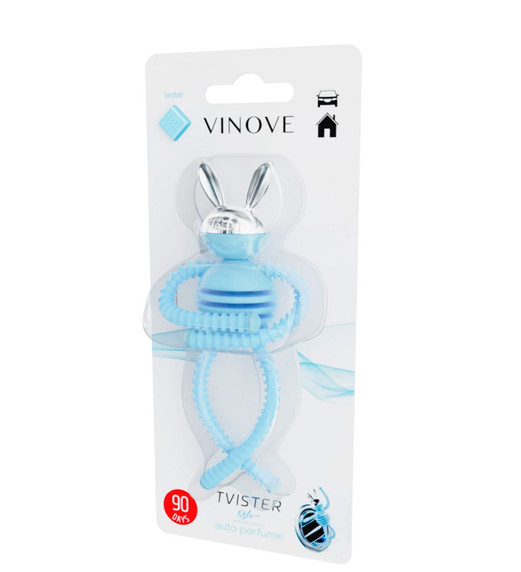 [MR&MRS FRAGRANCE] Дизайнерский ароматизатор для автомобиля TVISTER нежно-голубой OSLO | ОСЛО