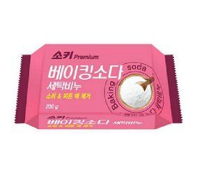 [MUKUNGHWA КОРЕЯ] Премиальное дезодорирующее и пятновыводящее хозяйственное мыло "Premium Baking Soda" (с содой), 200 г