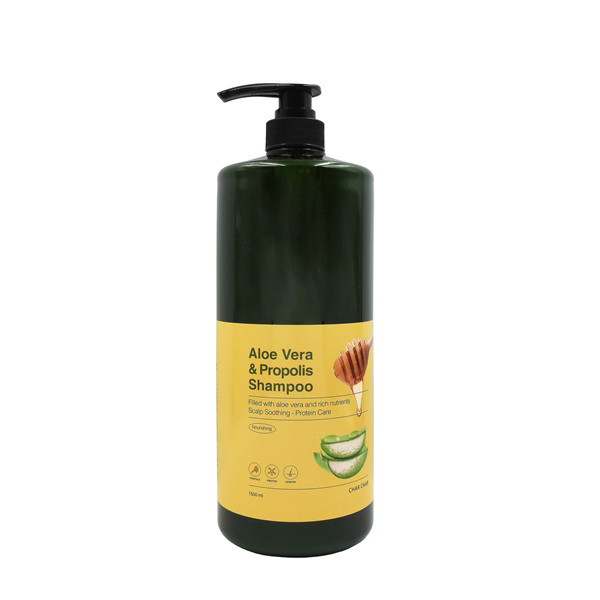 [Char Char] Шампунь для волос АЛОЭ ВЕРА/ПРОПОЛИС Aloe vera & Propolis Shampoo, 1500 мл