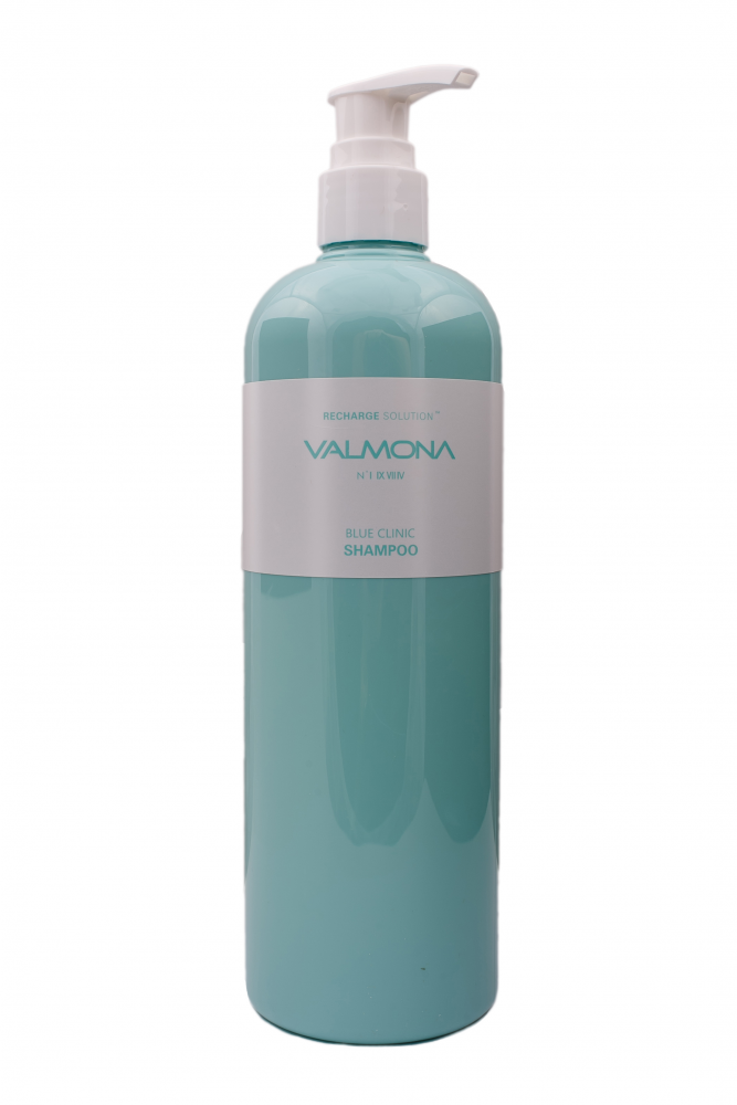 [VALMONA] Шампунь для волос УВЛАЖНЕНИЕ Recharge Solution Blue Clinic Shampoo, 480 мл
