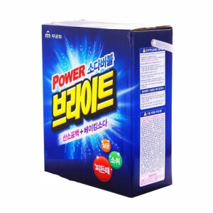 [MUKUNGHWA КОРЕЯ] Стиральный порошок "Белизна и яркость" с пузырьками кислорода  и содой 1,5 кг (картонная коробка)