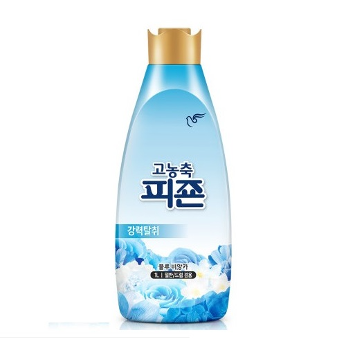 [PIGEON КОРЕЯ] Кондиционер для белья "Rich Perfume Blue Bianca" (парфюмированный супер-концентрат с ароматом «Голубое небо») 1 л