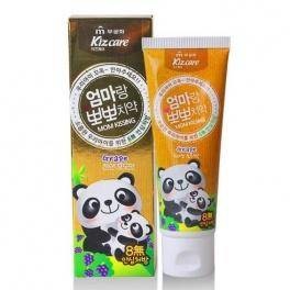 [MUKUNGHWA КОРЕЯ] Зубная паста для ДЕТЕЙ с рождения ГЕЛЕВАЯ/ ВИНОГРАД Kizcare Kiss mom, 80 гр