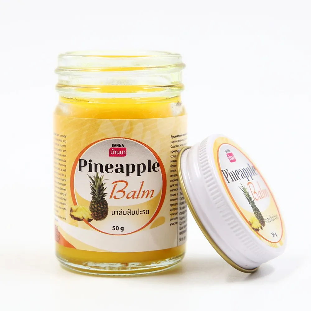 [BANNA] Бальзам для массажа Ананас, 50 гр