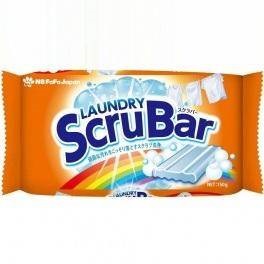 [NS FaFa ЯПОНИЯ]  Мыло хозяйственное Laundry ScruBar, 150 г