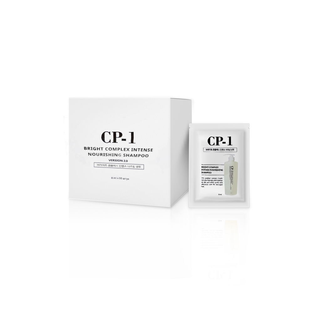 [ESTHETIC HOUSE] НАБОР Шампунь для волос ПРОТЕИНОВЫЙ CP-1 BC Intense Nourishing Shampoo Version 2.0, 8мл*50шт/пробники