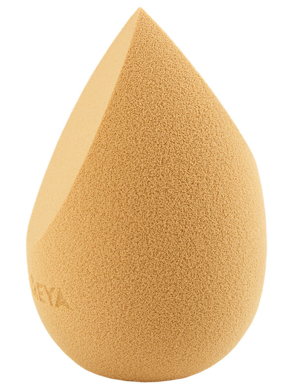 [SOLOMEYA] Косметический спонж для макияжа  с двойным срезом БЕЖЕВЫЙ  Double-Sided Cut blending sponge, Beige