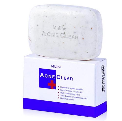 [MISTINE] Пенка - Мыло для лица и тела Mistine от угрей и прыщей 90 гр