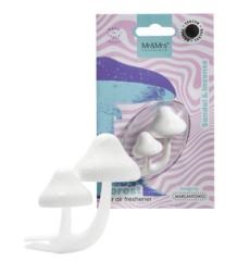 [MR&MRS FRAGRANCE] Аромадекор для автомобиля и дома / FOREST BLISTER ГРИБЫ /белый/ SANDAL & INCENSE/ Сандал и фимиам	