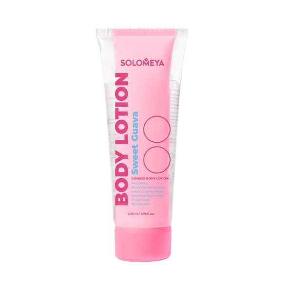 [SOLOMEYA] Двойной Лосьон для тела Сладкая Гуава Dual-phase Body lotion Sweet Guava 200 мл