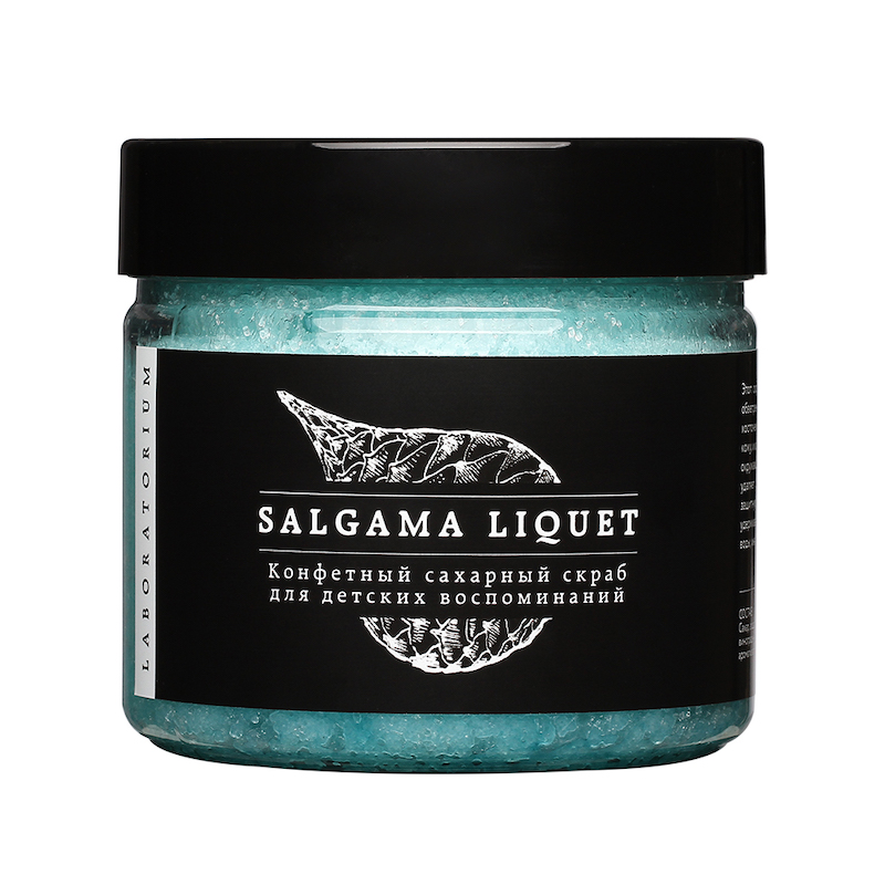 [Laboratorium] Скраб для тела САХАРНЫЙ/КОНФЕТНЫЙ Salgama Liquet, 300 мл