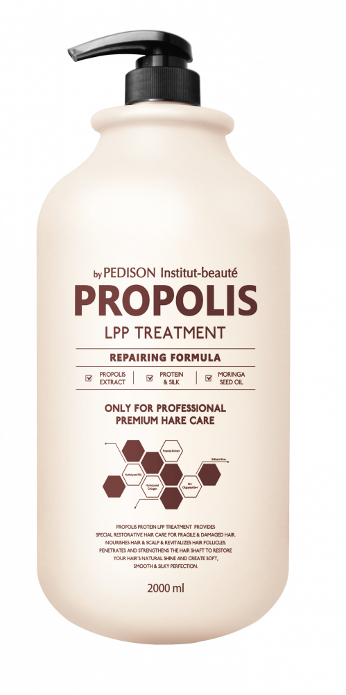[Pedison] Маска для волос ПРОПОЛИС Institut-Beaute Propolis LPP Treatment, 2000 мл