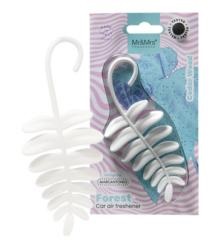 [MR&MRS FRAGRANCE] Аромадекор для автомобиля и дома / FOREST BLISTER ЛИСТИК /белый/ CEDAR WOOD/ Кедр