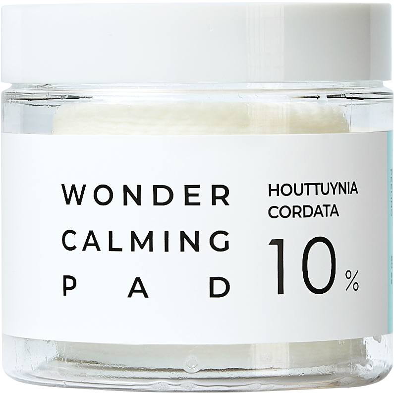 [ESTHETIC HOUSE] Подушечки косметические, пропитанные тоником УСПОКАИВАЮЩИЕ/ХАУТТЮЙНИЯ Wonder Calming Pad, 120 мл (60 шт)