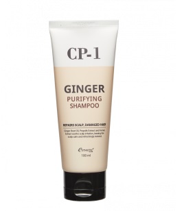 [ESTHETIC HOUSE] Шампунь для волос ИМБИРНЫЙ CP-1 GINGER PURIFYING SHAMPOO, 100 мл