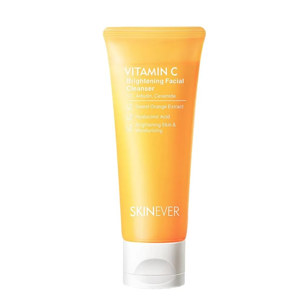 [SKINEVER] Пенка для умывания с витамином С Vitamin C Whitening Facial Cleanser, 80 мл