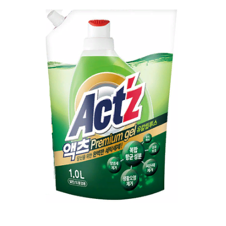 [PIGEON КОРЕЯ] Концентрированный гель "Act’z Premium Gel" для стирки (аромат эвкалипта) 1 л, рефил