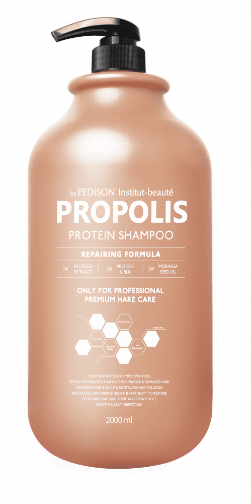 [Pedison] Шампунь для волос ПРОПОЛИС Institut-Beaute Propolis Protein Shampoo, 2000 мл