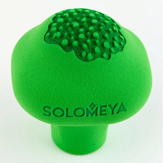 [SOLOMEYA] Косметический спонж Брокколи для создания веснушек, Зеленый Solomeya Broccoli Freckle Sponge, Green