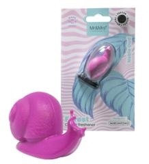 [MR&MRS FRAGRANCE] Аромадекор для автомобиля и дома / FOREST BLISTER УЛИТКА /фиолетовый/ NOBLE OUD/ Благородный уд