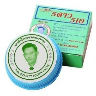 [5 STARCOSMETICS] Зубная паста 5 Star 5А отбеливающая 25 гр