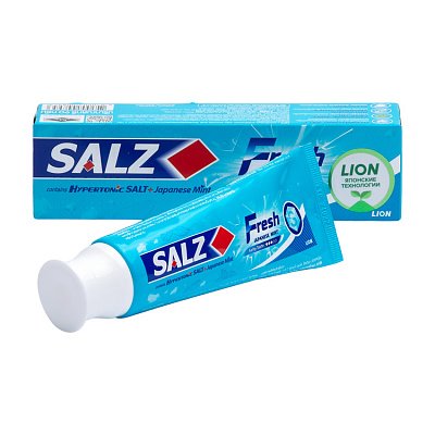 [LION] Зубная паста для комплексной защиты Salz Fresh, 140 г