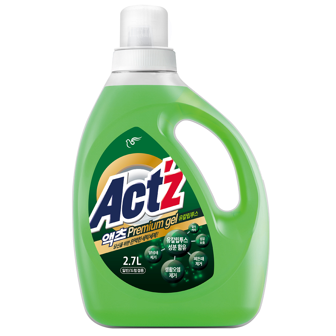 [PIGEON КОРЕЯ] Концентрированный гель "Act’z Premium Gel" для стирки (аромат эвкалипта) 2,7 л