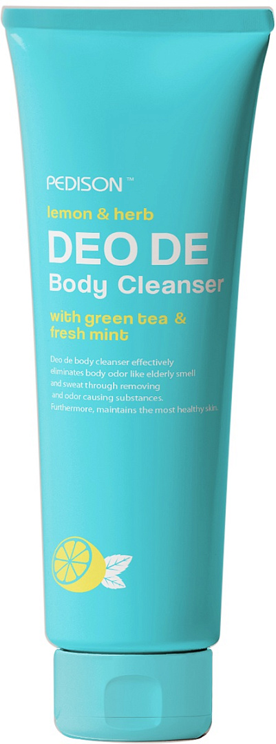 [Pedison] Гель для душа ЛИМОН/МЯТА Deo De Body Cleanser, 100 мл