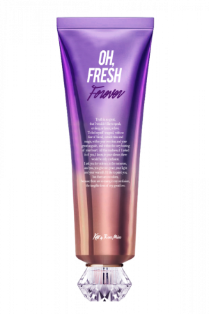 [Kiss by Rosemine] Крем для тела ЦВЕТОЧНЫЙ АРОМАТ ИРИСА Fragrance Cream - Oh, Fresh Forever, 140 мл