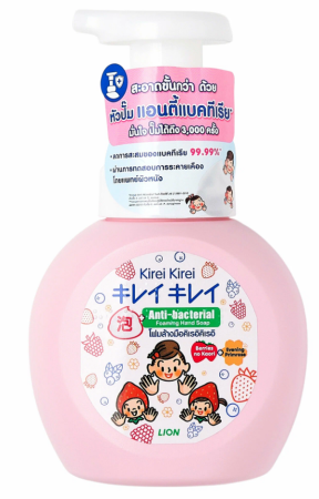 [LION]  Мыло - пенка для всей семьи Ягоды No Kaori без запаха, 250 мл