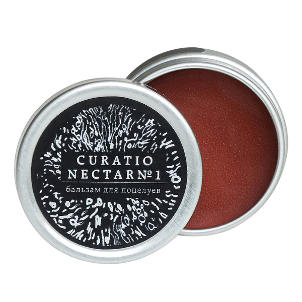 [Laboratorium] Бальзам для губ ОТТЕНОЧНЫЙ/РОМОВАЯ КЛУБНИКА Curatio Nectar №1, 10 мл