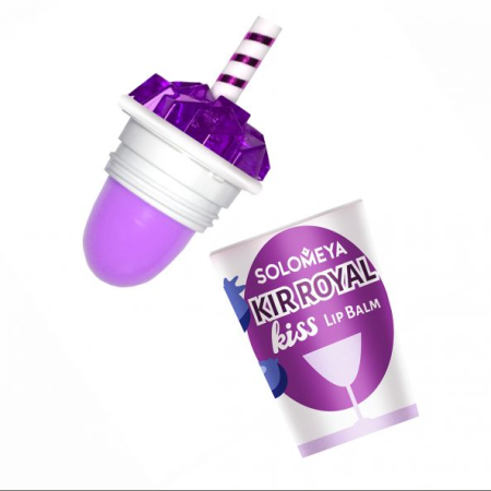 [SOLOMEYA] Бальзам для губ «Kir Royal Kiss» Solomeya Lip Balm Kir Royal Kiss, 7 гр