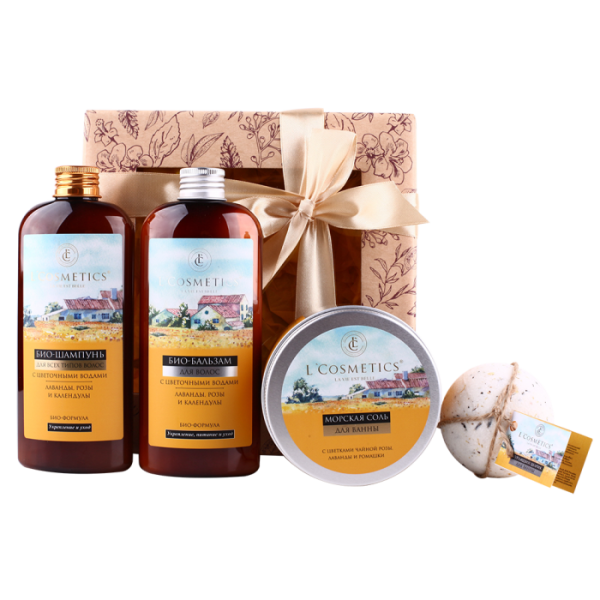 [L'Cosmetics] Подарочный набор L'Cosmetics серии La vie est belle - "Комплексный уход"