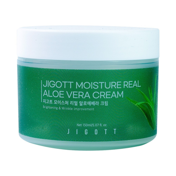 [JIGOTT] Крем для лица АЛОЕ Moisture Real Aloe Vera Cream, 150 мл