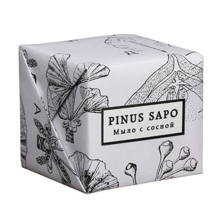 [Laboratorium] Мыло СОСНА/ЭВКАЛИПТ Pinus Sapo, 110 гр