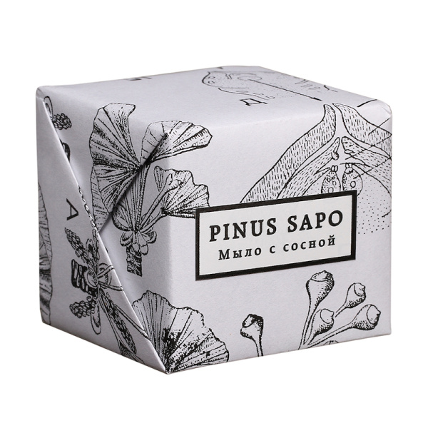 [Laboratorium] Мыло СОСНА/ЭВКАЛИПТ Pinus Sapo, 110 гр