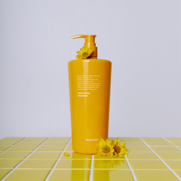 [VALMONA] Шампунь для волос Earth Vital Shampoo, 500 мл