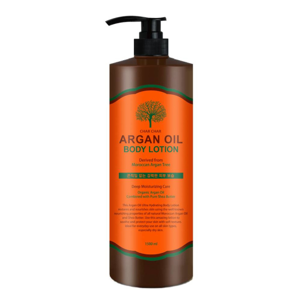 [Char Char] Лосьон для тела АРГАНОВОЕ МАСЛО Argan Oil Body Lotion, 1500 мл