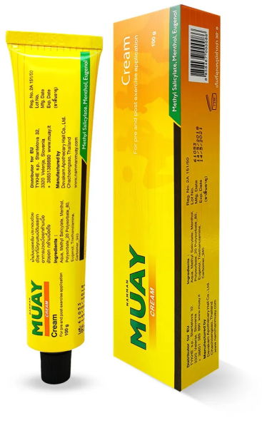 Крем NAMMAN MUAY разогревающий, массажный, обезболивающий для спортсменов 100гр.