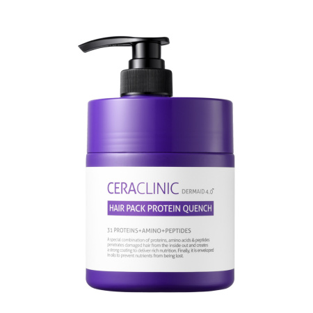 [CERACLINIC] Восстанавливающая маска для волос Dermaid 4.0 Hair Pack Protein Quench, 600 мл