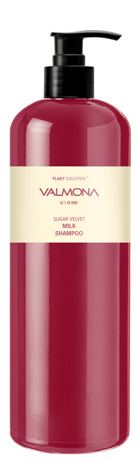 [VALMONA] Шампунь для волос ЯГОДЫ Sugar Velvet Milk Shampoo, 480 мл