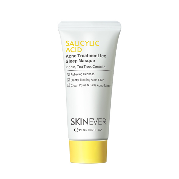 [SKINEVER] Travel size Охлаждающая ночная маска для лица с салициловой кислотой  Salicylic Acid Treatment Ice Sleep Masque 20мл