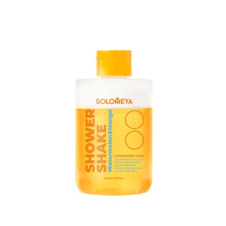 [SOLOMEYA] Гель-шейк для душа Арбуз и Манго Shower shake Watermelon&Mango 300 мл