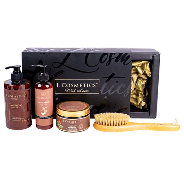 [L'Cosmetics] Подарочный набор L'Cosmetics серии LUXE - "SOFT MILK"