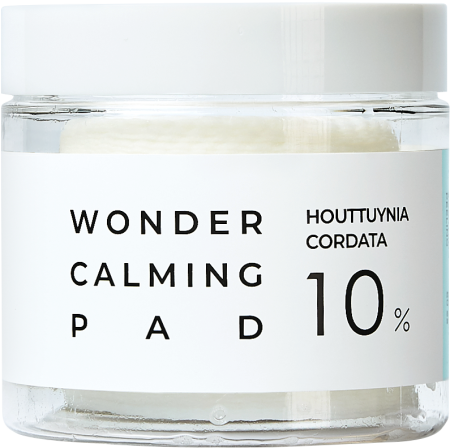 [ESTHETIC HOUSE] Подушечки косметические, пропитанные тоником УСПОКАИВАЮЩИЕ/ХАУТТЮЙНИЯ Wonder Calming Pad, 120 мл (60 шт)