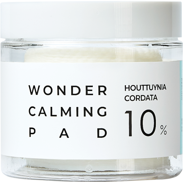 [ESTHETIC HOUSE] Подушечки косметические, пропитанные тоником УСПОКАИВАЮЩИЕ/ХАУТТЮЙНИЯ Wonder Calming Pad, 120 мл (60 шт)