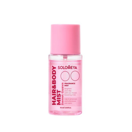 [SOLOMEYA] Парфюмированный мист для волос и тела Сладкая Гуава Hair&body Fragrance mist Sweet Guava 75 мл