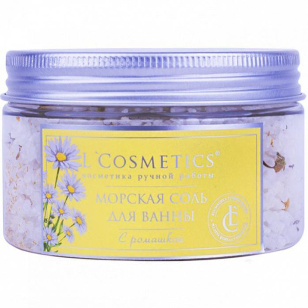 [L'Cosmetics] Морская соль мертвого моря для ванн с сухоцветами "Ромашка" , 300 гр