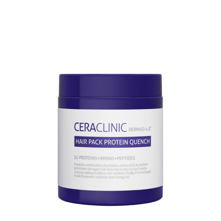 [CERACLINIC] Восстанавливающая маска для волос Dermaid 4.0 Hair Pack Protein Quench, 250 мл