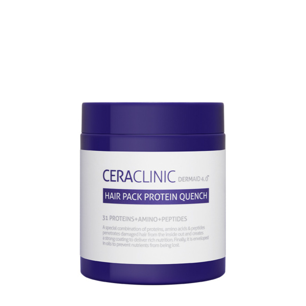[CERACLINIC] Восстанавливающая маска для волос Dermaid 4.0 Hair Pack Protein Quench, 250 мл